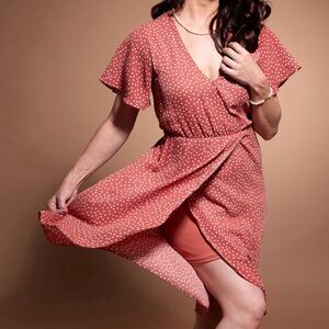 Polka dotted summer dress